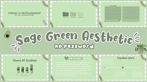 Sage Green Powerpoint Template